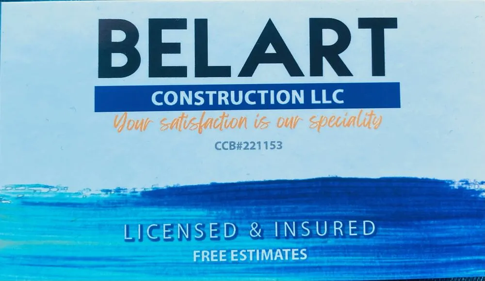 Slide of Belart Construction