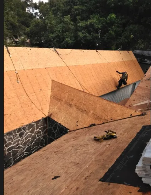 Slide of Belcher Roofing