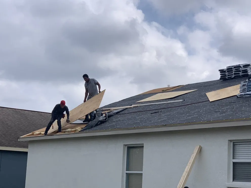 Slide of Belcher Roofing