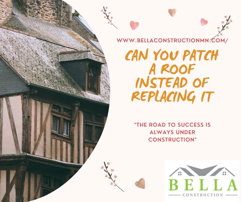 Local storm damage roof repair in West St Paul, MN by Bella Construction