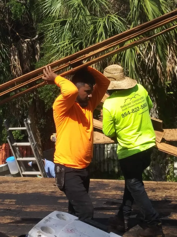 Slide of Bellcast Construction