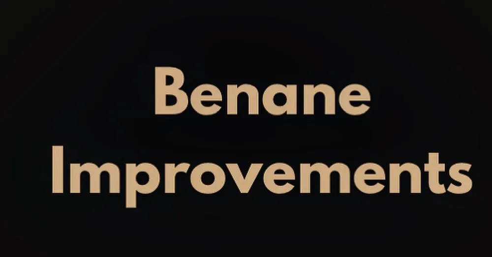 Slide of Benane Improvements