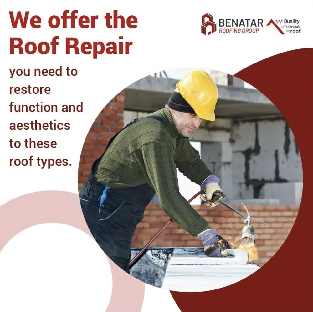 Slide of Benatar Roofing Group