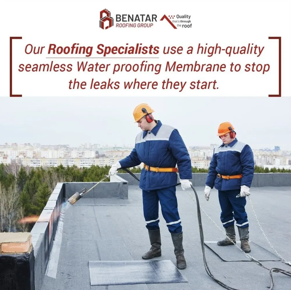Slide of Benatar Roofing Group