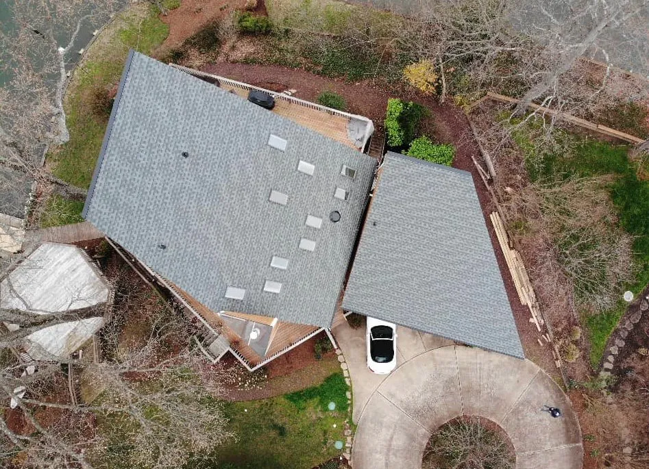 Slide of Benchmark Roofers