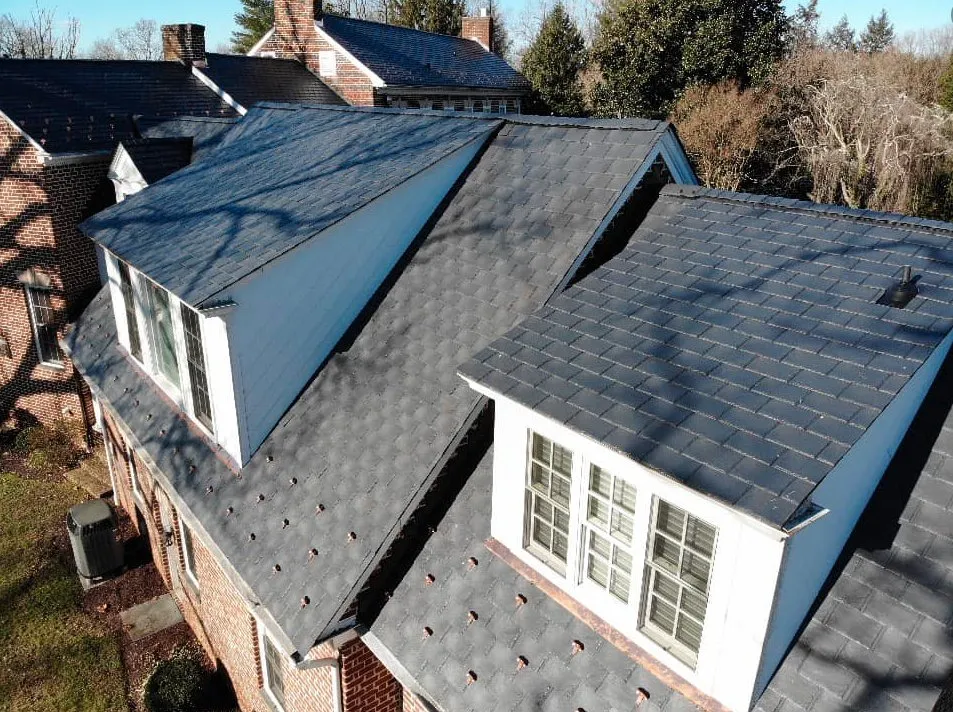 Slide of Benchmark Roofers