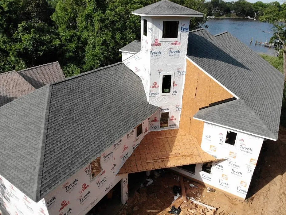 Slide of Benchmark Roofers