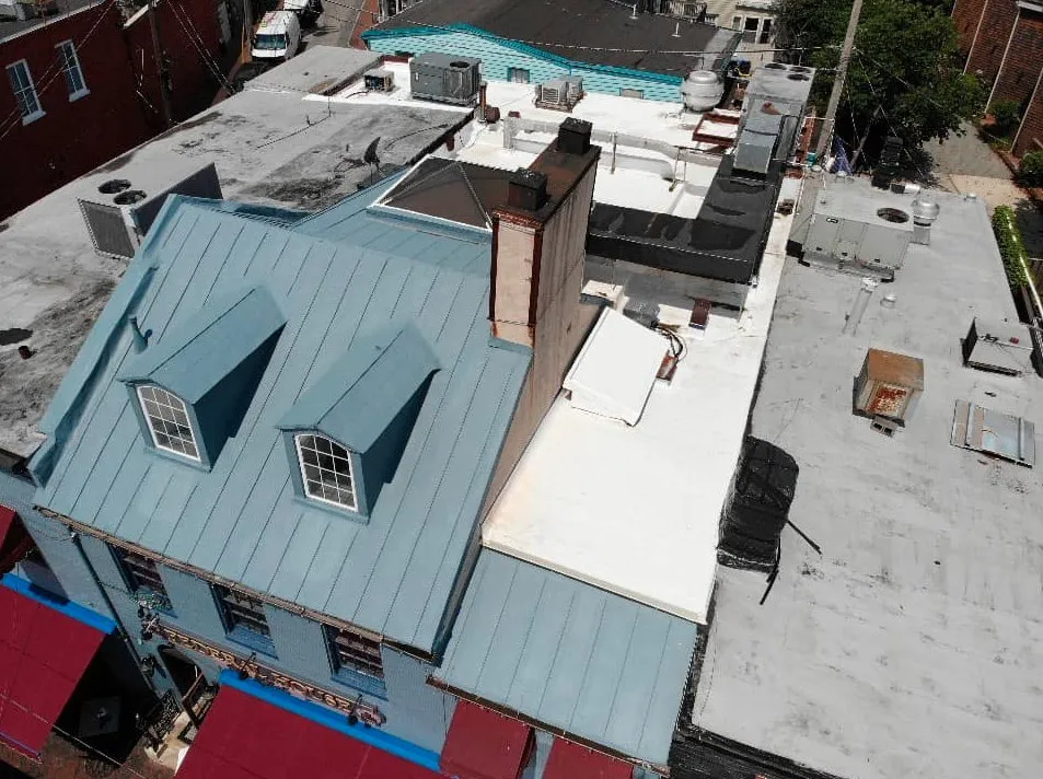 Slide of Benchmark Roofers