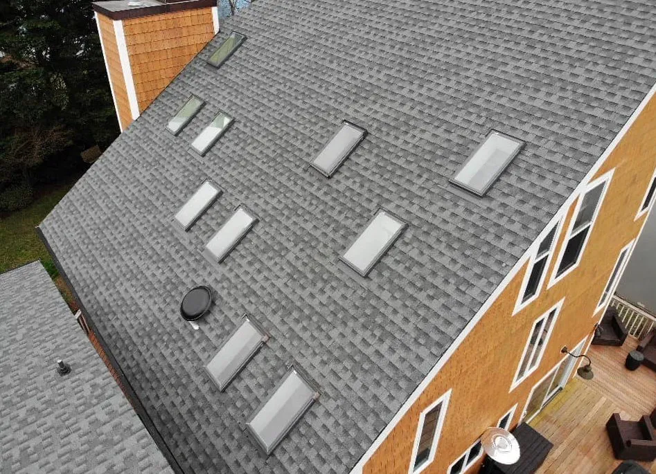 Slide of Benchmark Roofers