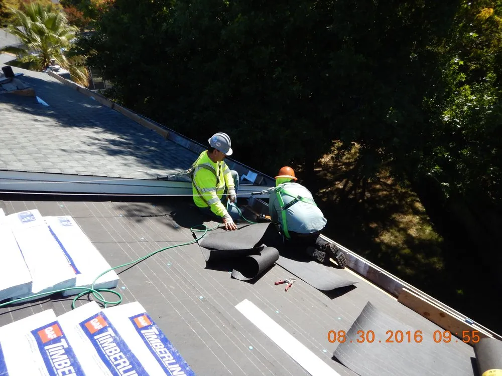 Slide of Ben's Roofing