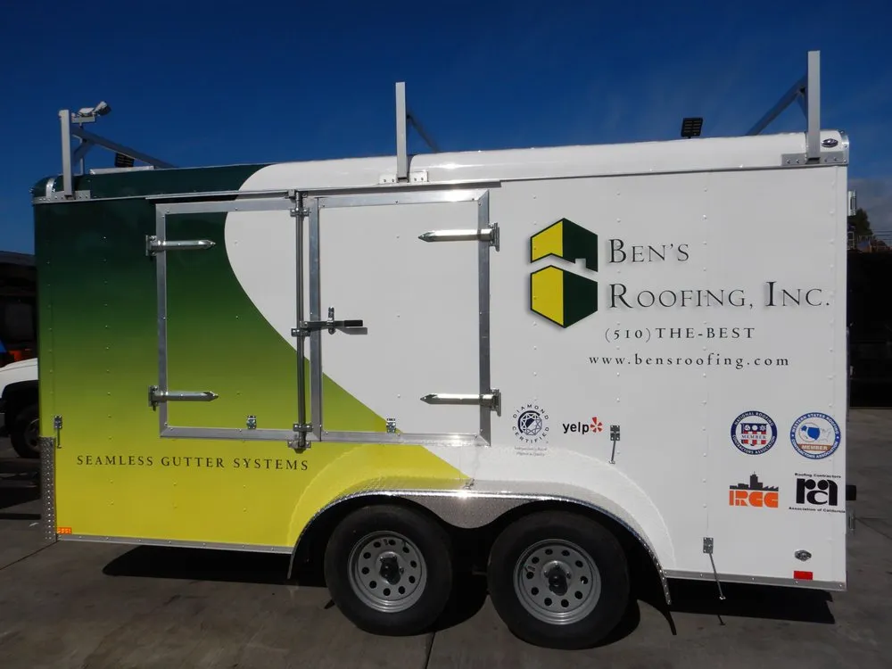 Slide of Ben's Roofing