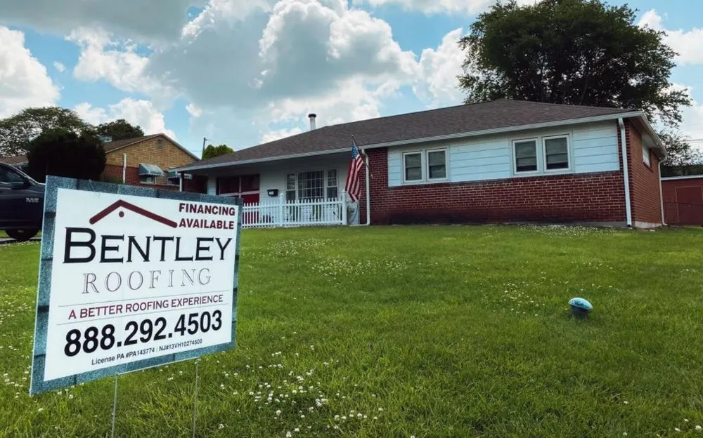 Slide of Bentley Roofing