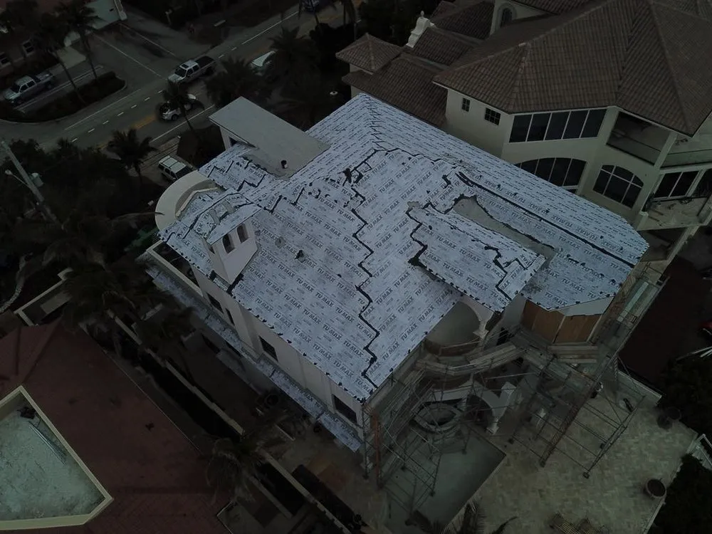 Slide of Bentley Roofing