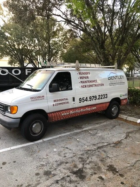 Slide of Bentley Roofing