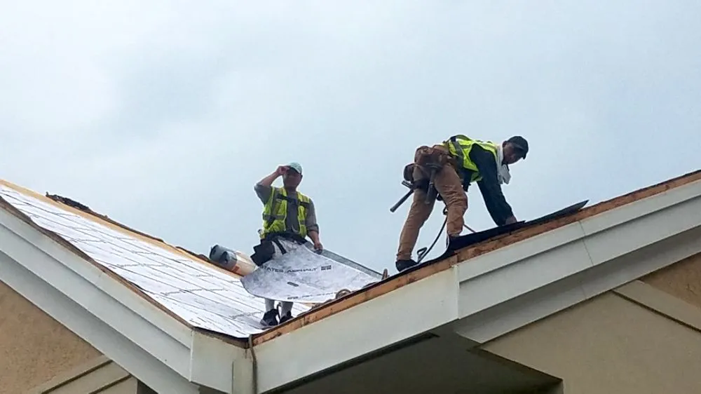 Slide of Benton Roofing