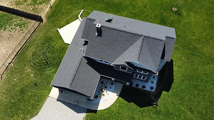 Licensed shingle roofing service in Holmesville, OH by Benton Roofing