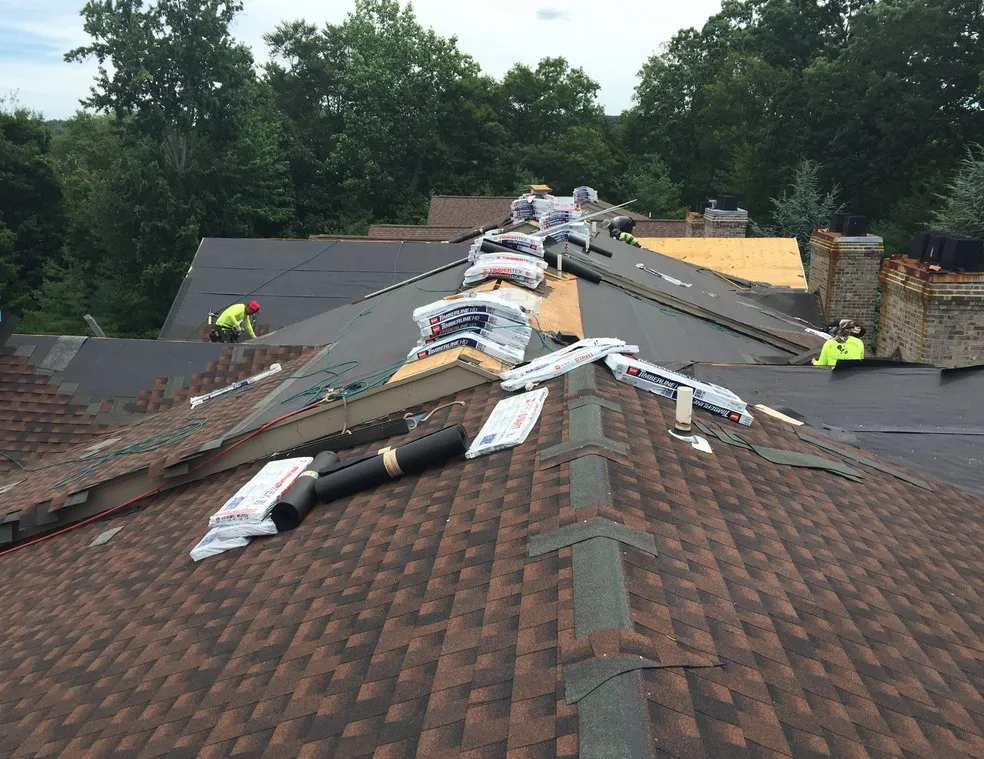 Slide of Bergen Roofing