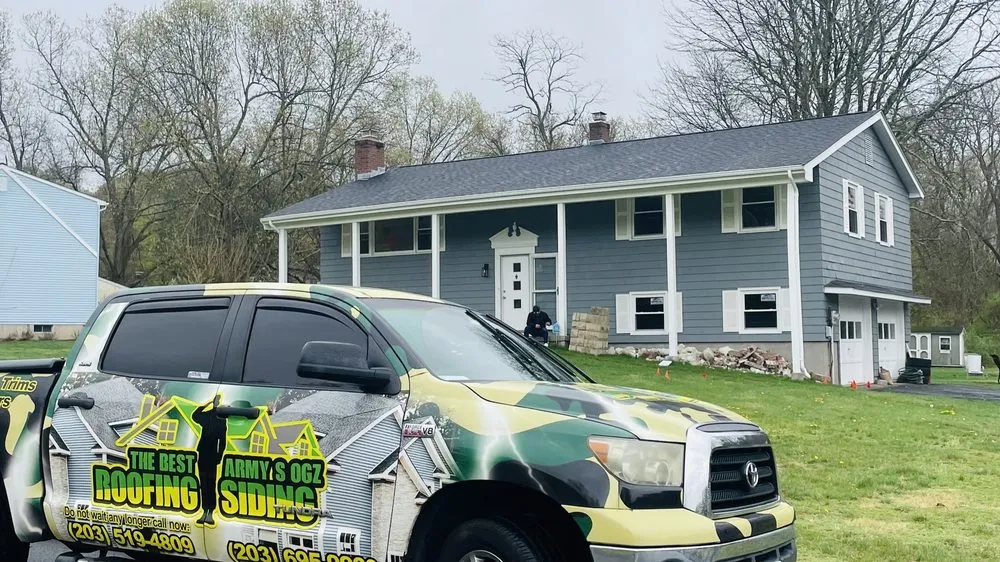 Slide of Best Army’s OGZ Roofing and Siding