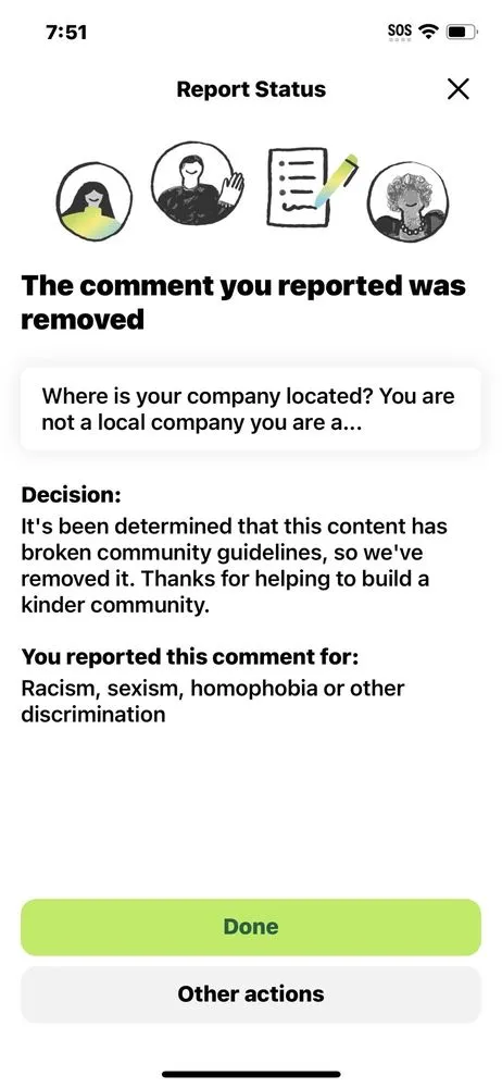 Slide of Best Choice Roofing inspector - Hendersonville