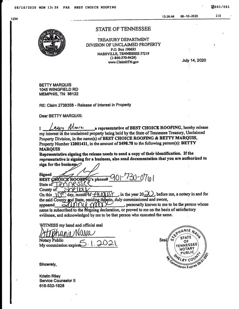 Slide of Best Choice Roofing