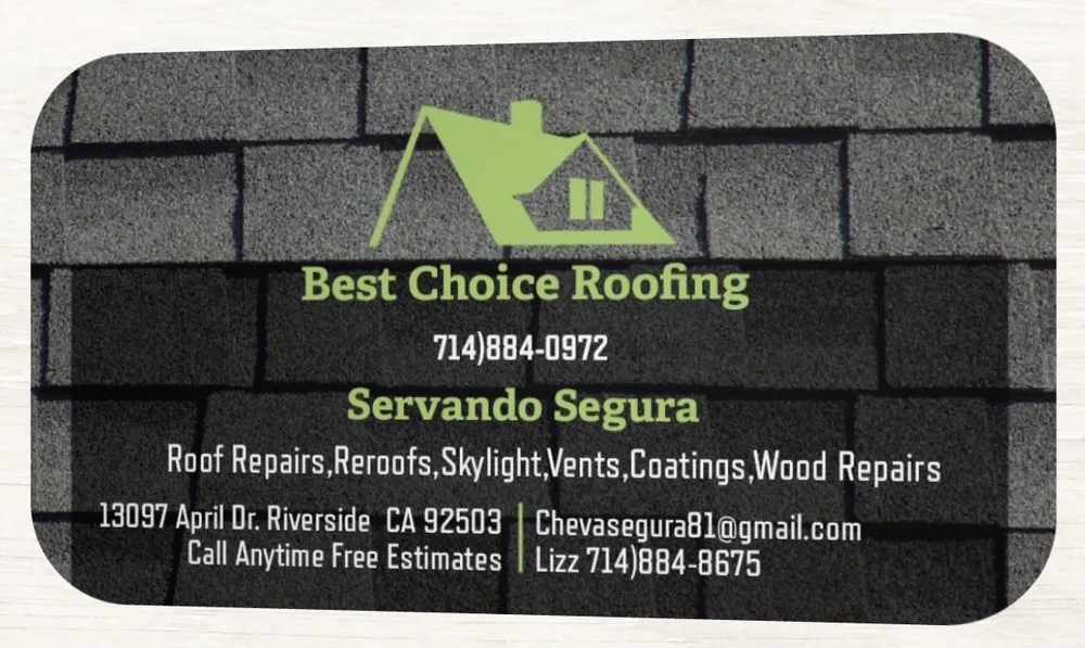 Slide of Best Choice Roofing