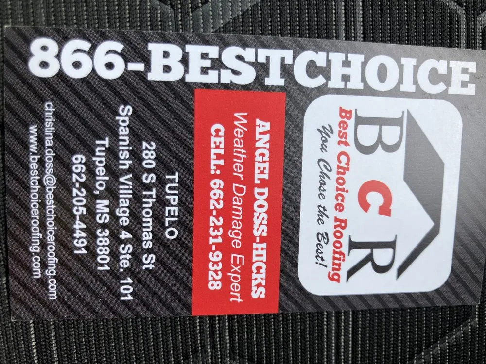 Slide of Best Choice Roofing