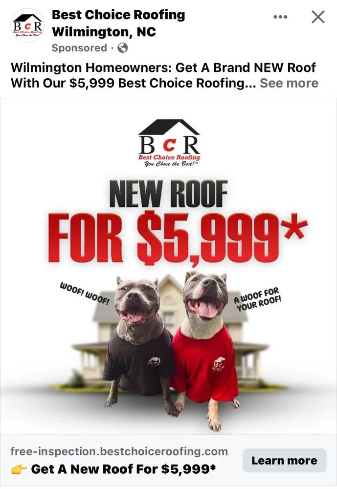 Slide of Best Choice Roofing