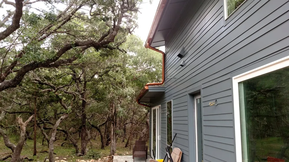 Slide of Best Course Seamless Gutters & Rainwater Collection