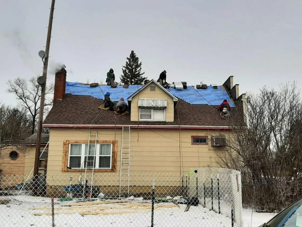 Emergency residential roofing service after storm damage across Arkdale, WI - Best Cut Construction
