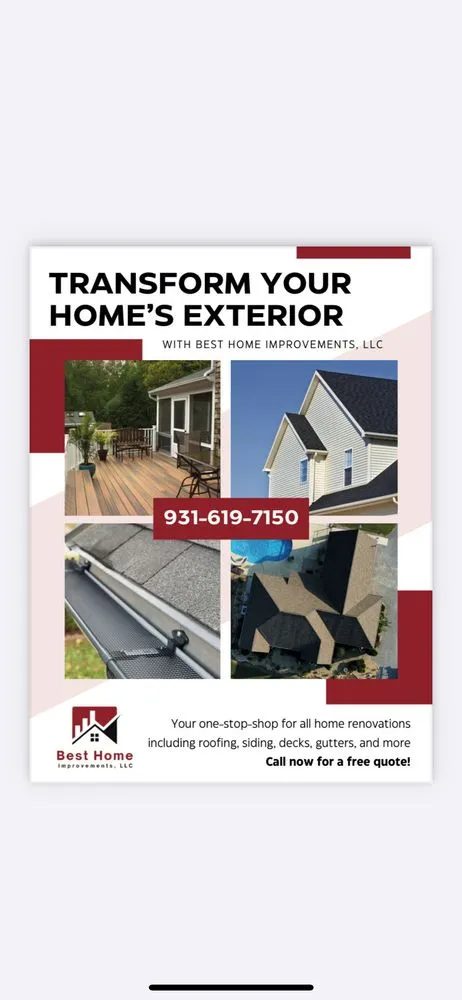 Slide of Best Home Improvements