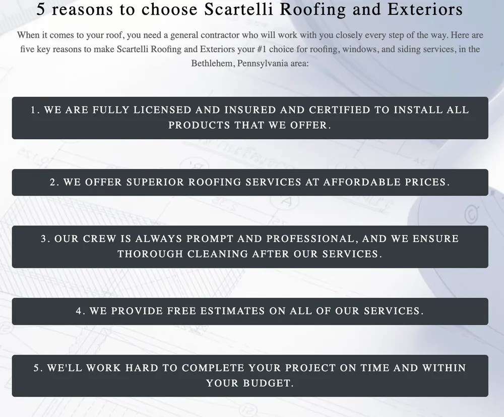 Slide of Best quality exteriors