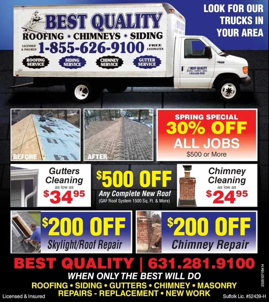 Slide of Best Quality Roofing and Chimney