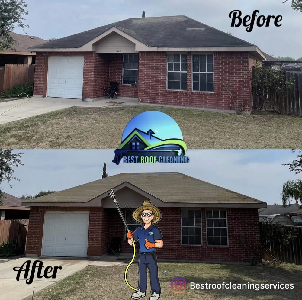 Slide of Best Roof Cleaning Services