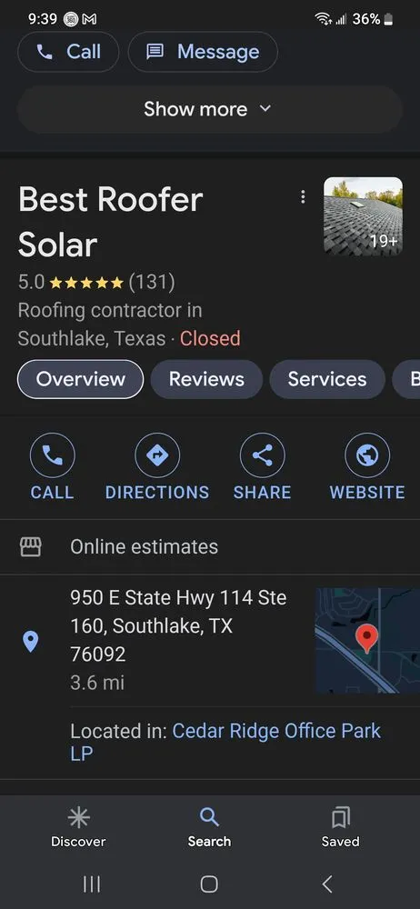 Slide of Best Roofer Solar