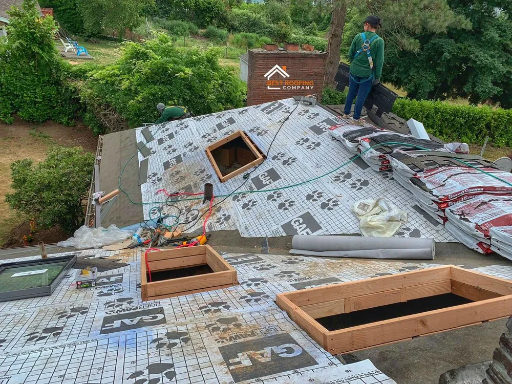 Slide of Best Roofing Company