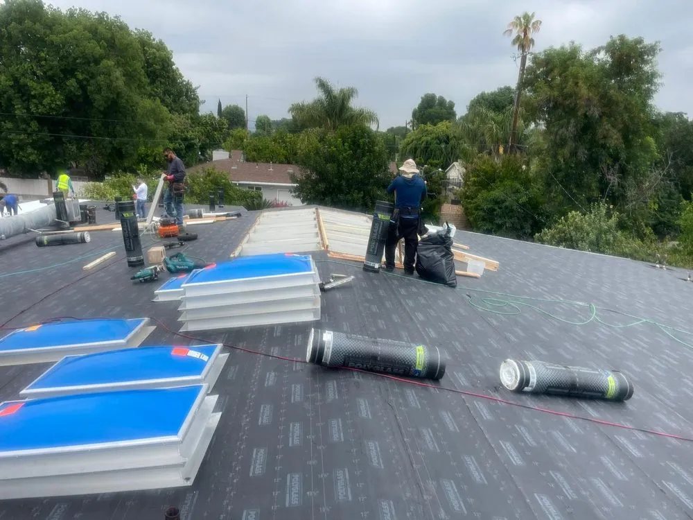 Emergency roof replacement in Tarzana, CA by Best Roofing Solution