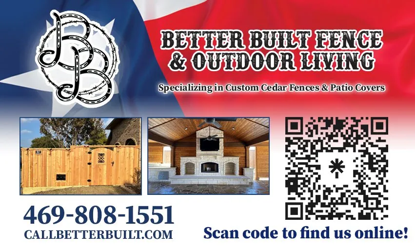 Slide of Better Built Fence & Outdoor Living