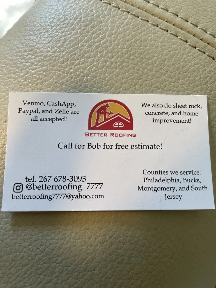 Slide of Better Roofing