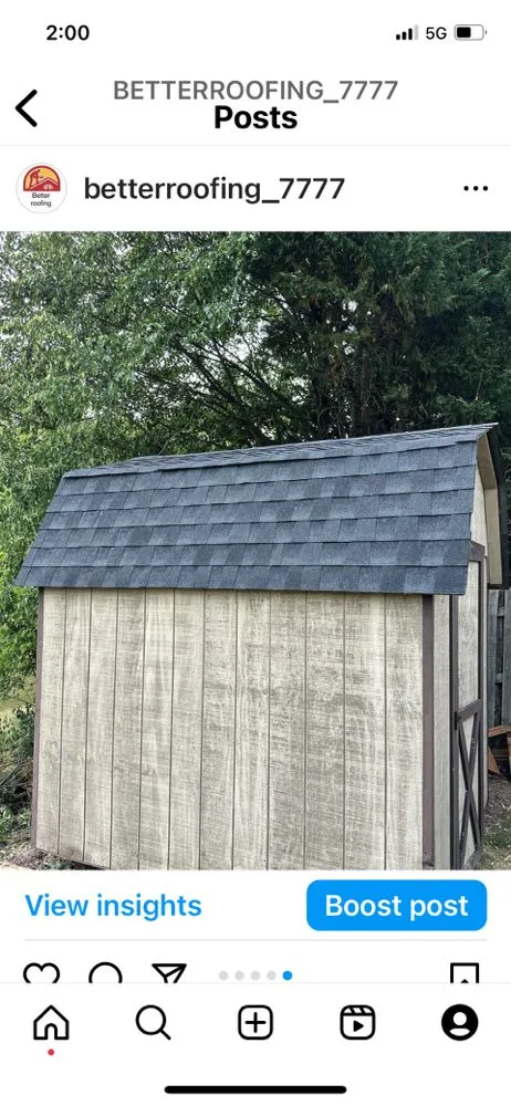 Slide of Better Roofing