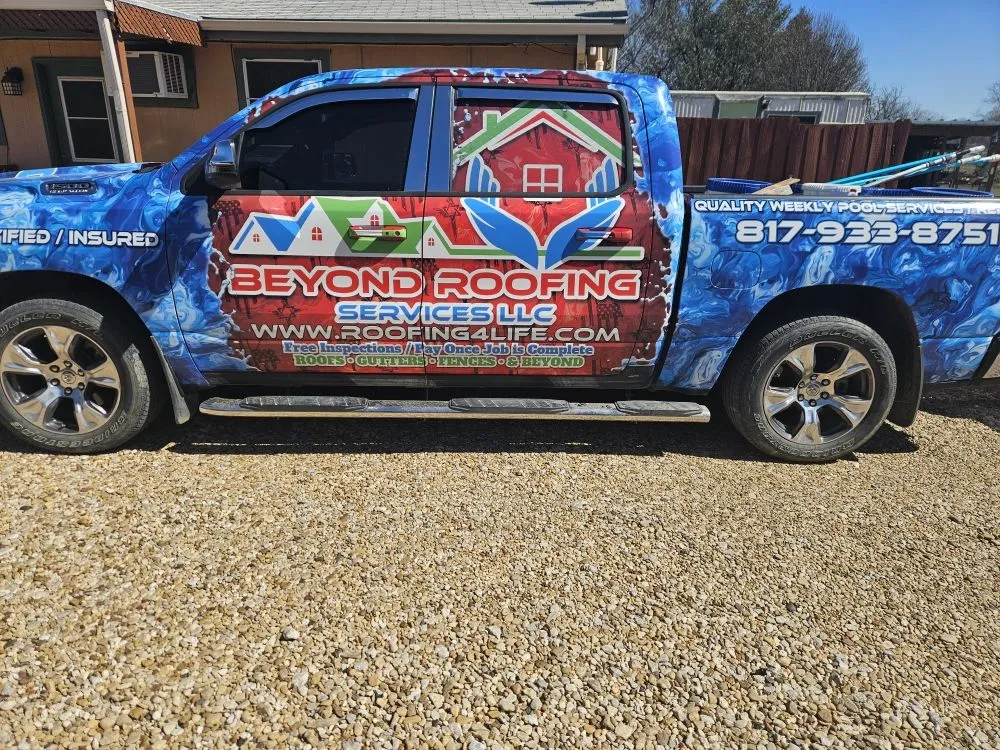 Slide of Beyond Roofing Services
