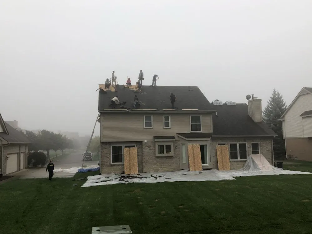 Slide of Big Al's Roofing