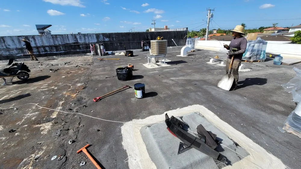 Slide of Big Al's Roofing