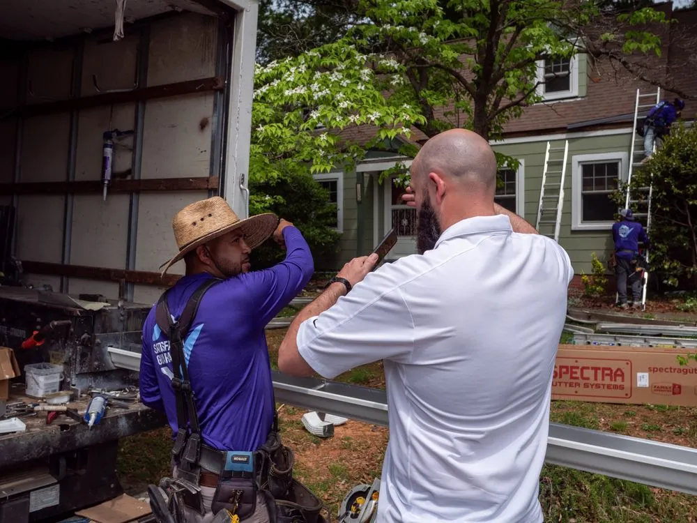 Slide of Big Anchor Roofing & Gutters
