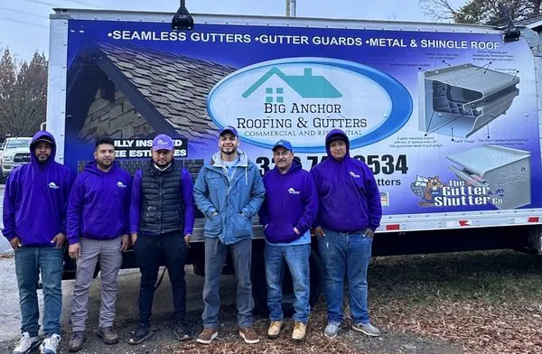 Big Anchor Roofing & Gutters Logo