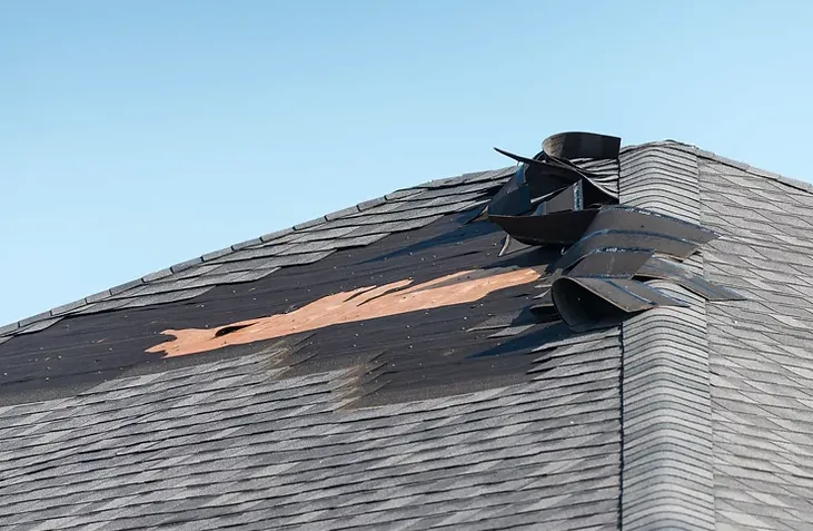 Licensed storm damage roof repair in St. Louis, MO - Big Bear Roofing & Construction
