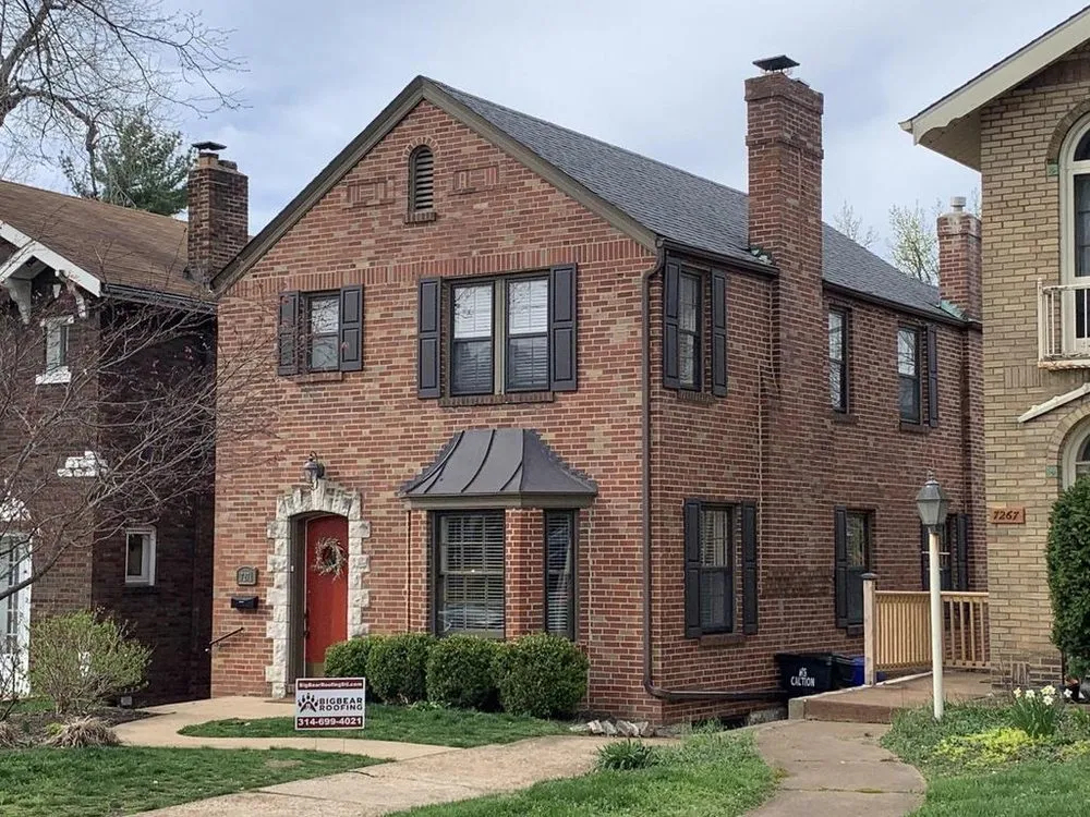 Licensed shingle roofing service same-day service in St. Louis, MO by Big Bear Roofing & Construction