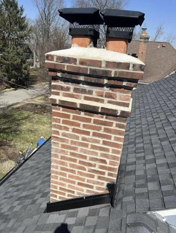 Emergency roof installation after storm damage in St. Louis, MO by Big Bear Roofing & Construction