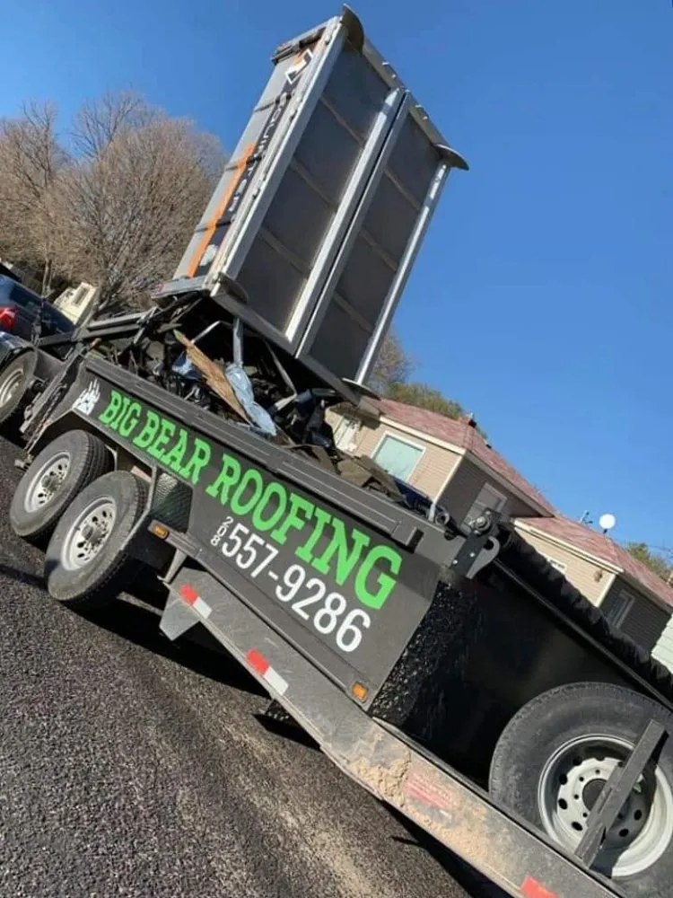 Slide of BIg Bear Roofing