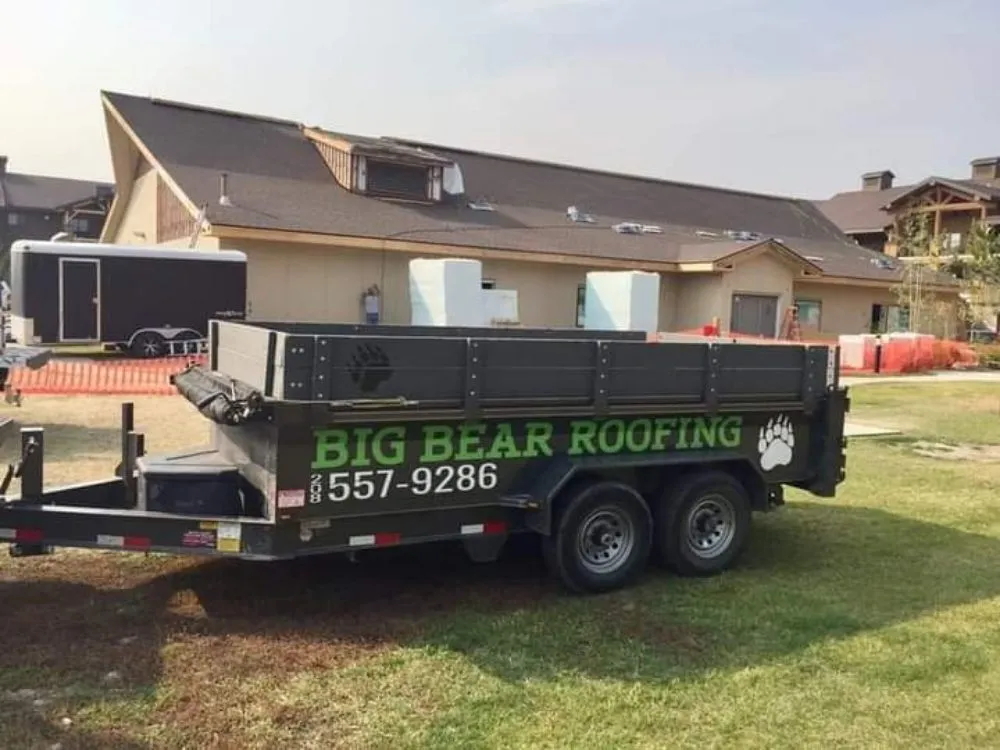 Slide of BIg Bear Roofing