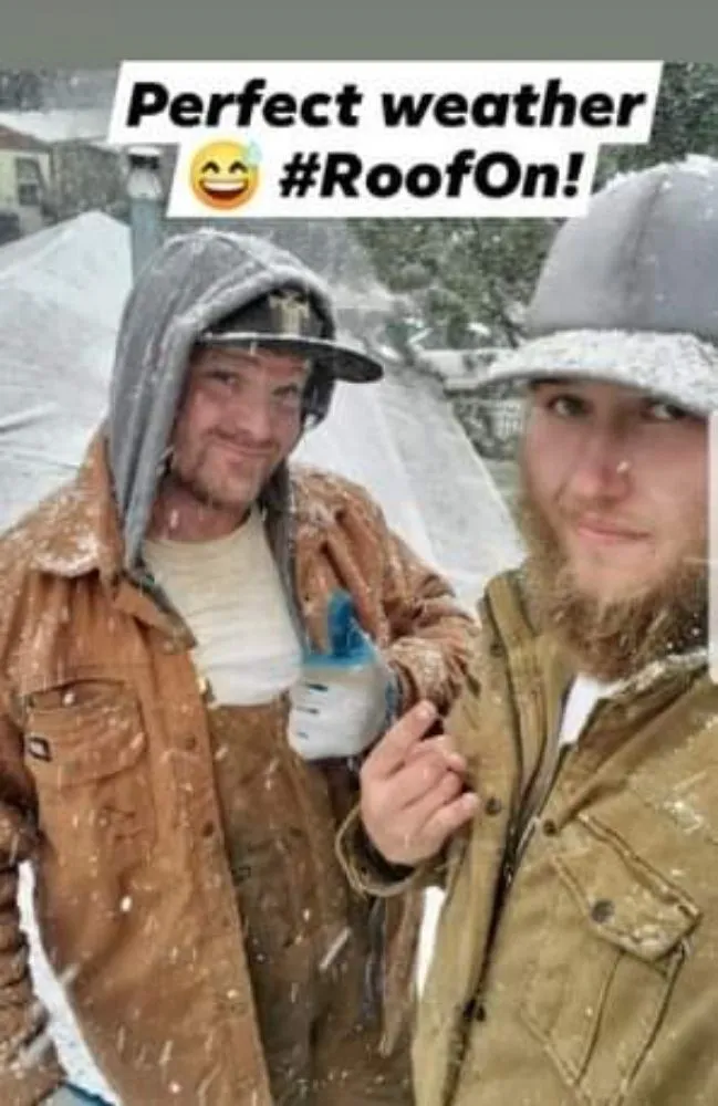 Slide of BIg Bear Roofing